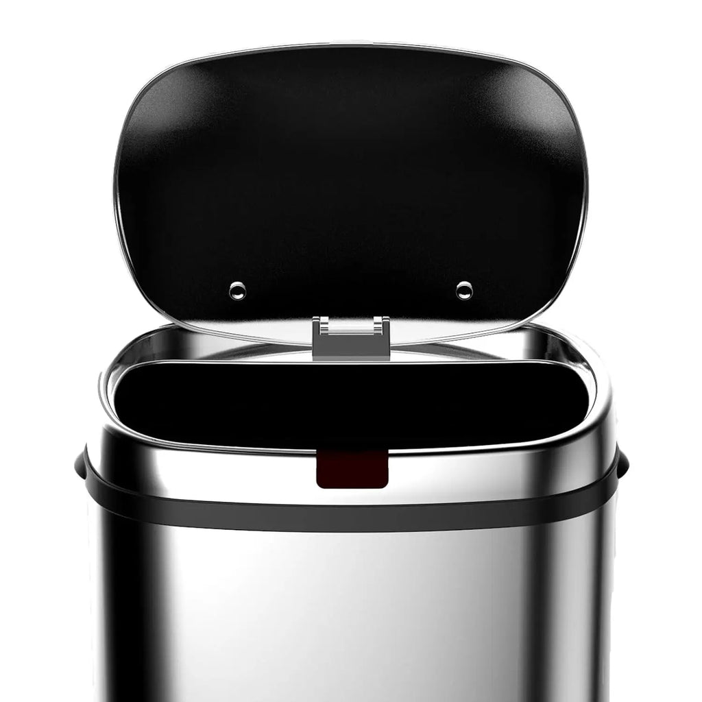 Hot Sale 50L Stainless Steel Sensor Trash Can Smart Electronic Indoor Bin for Kitchen Office Bedroom