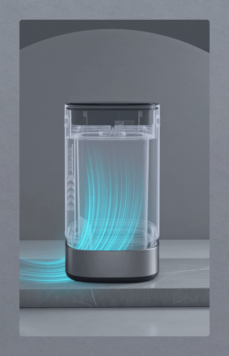 13L Smart Trash Can with Automatic Packing Garbage Bag Bathroom Toilet Trash Can Automatic Close Bag Adsorption Wastebasket