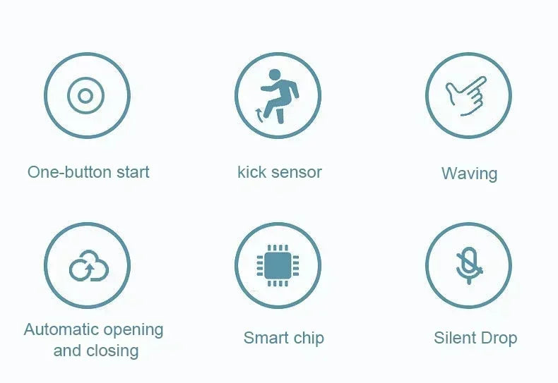 New Convenient Smart Sensing Trash Can, Kitchen Trash Can 13L, Bathroom Sensing Trash Can, Toilet Smart Trash Can, Garbage Bin