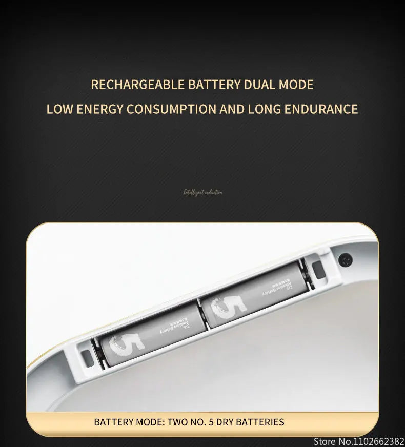 5L/7L/9L Smart Trash Can Electronic Automatic Smart Sensor Garbage Bin Household Toilet Waste Garbage Can for Kitchen Bathroom