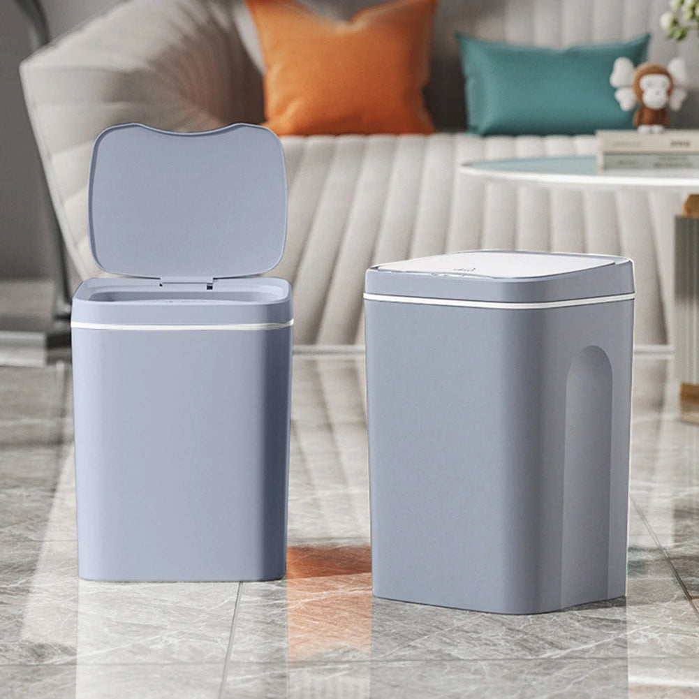 20L Smart Trash Can Bathroom Automa Sensor Dustbin Electric Waste Bin Waterproof Wastebasket For Kitchen Recycling Trash