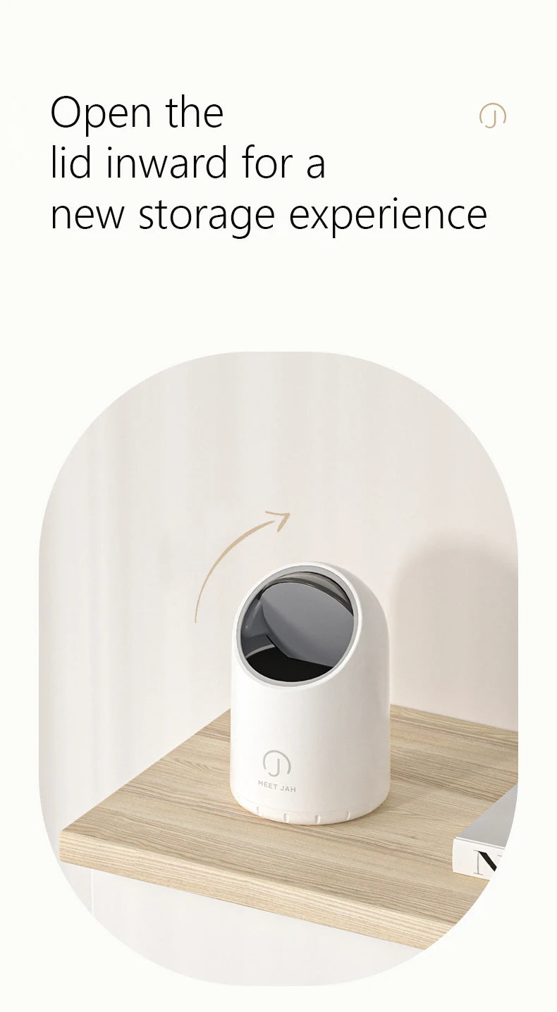 Automatic Sensor Trash Can on the Table, Small Wastebasket, Kitchen Accessories, Bin, Bathroom, 2L