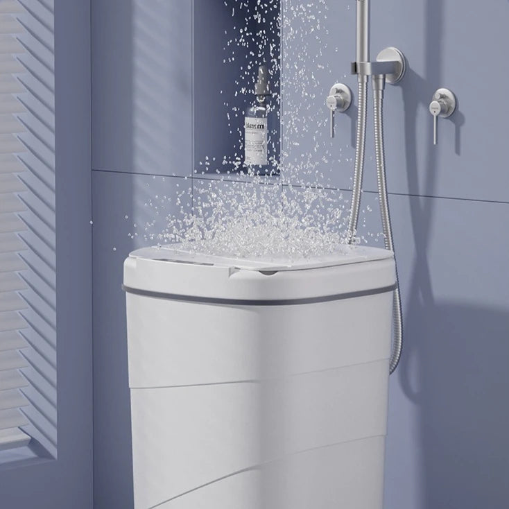 Smart Sensor Automatic Electric Trash Can Large Capacity Home Kitchen Living Room Modern Creative Waste Bin