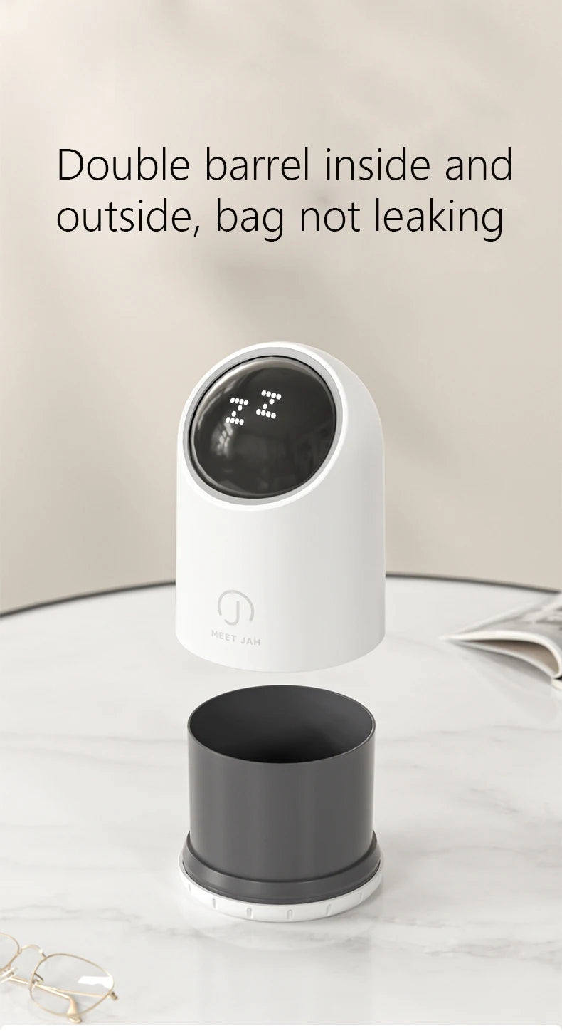 Automatic Sensor Trash Can on the Table, Small Wastebasket, Kitchen Accessories, Bin, Bathroom, 2L