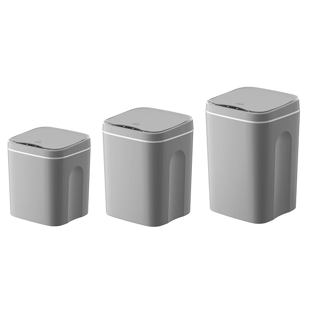 20L Smart Trash Can Bathroom Automa Sensor Dustbin Electric Waste Bin Waterproof Wastebasket For Kitchen Recycling Trash