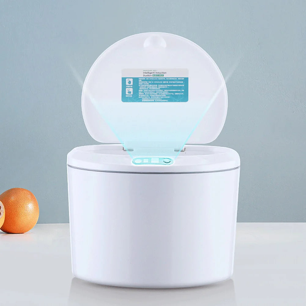 3L Smart Sensor Trash Can Desk Waste Bin Paper Basket Luxury Induction Garbage Bin Living Room Cracks Trash Bin for Car Outdoor