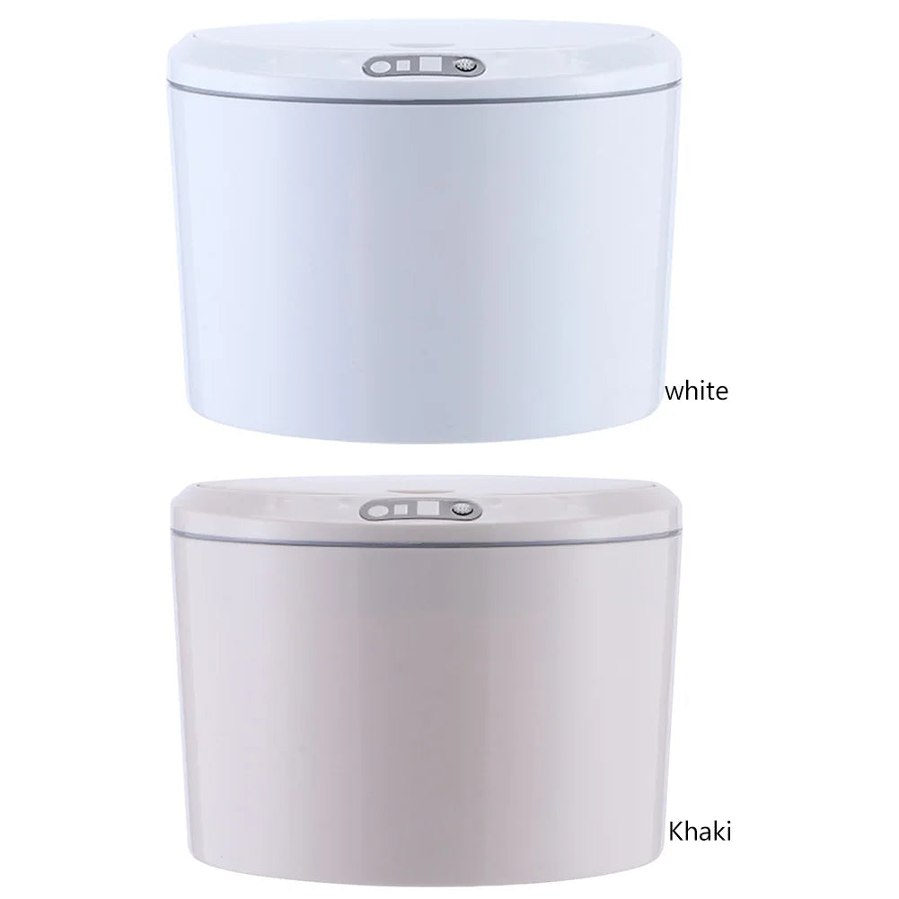 3L Smart Sensor Trash Can Desk Waste Bin Paper Basket Luxury Induction Garbage Bin Living Room Cracks Trash Bin for Car Outdoor