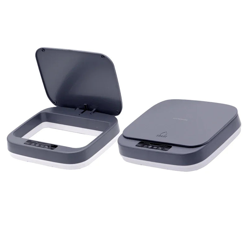 12/14/16L Smart Induction Trash Can Cover Lid Electric Garbage Cans Special Lid Automatic Garbage Can Cover Smart Dustbin Lids